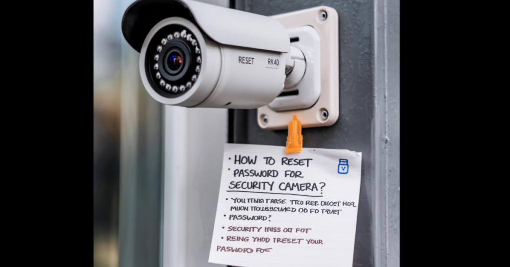 How to Reset Security Camera Password