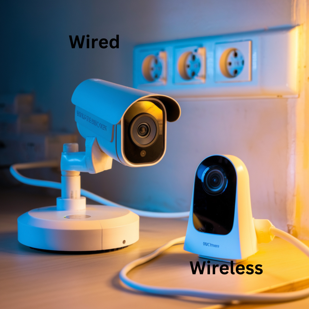  Struggling to choose between a wired or wireless security camera,best  answer