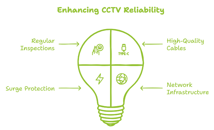 Enhancing CCTV reliability