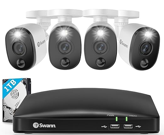 Swann Security System: Highly-Rated 1080P DVR for Reliable Home Protection