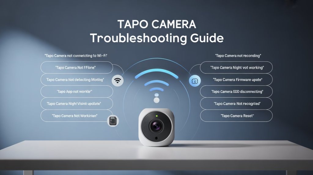 Troubleshooting tips for tp link tapo cameras manual