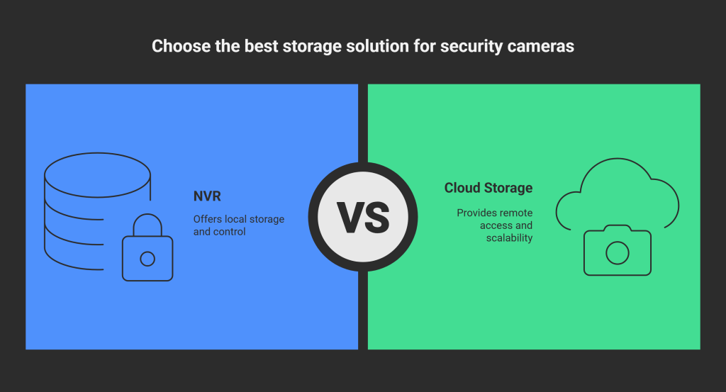 Choose the best storage solution for security cameras