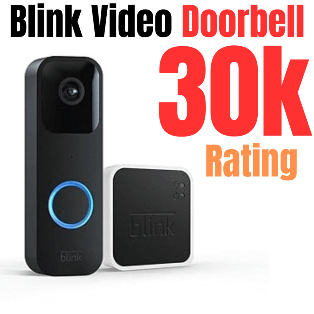 Blink Video Doorbell doorbell image with coustomer rating