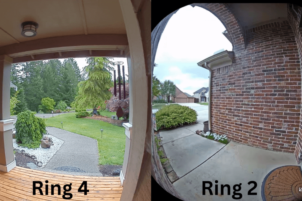 Ring 4 vs Ring Pro 2 Doorbell Video Quality Compare with image